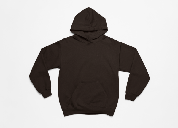 Solid Brown Hoodie